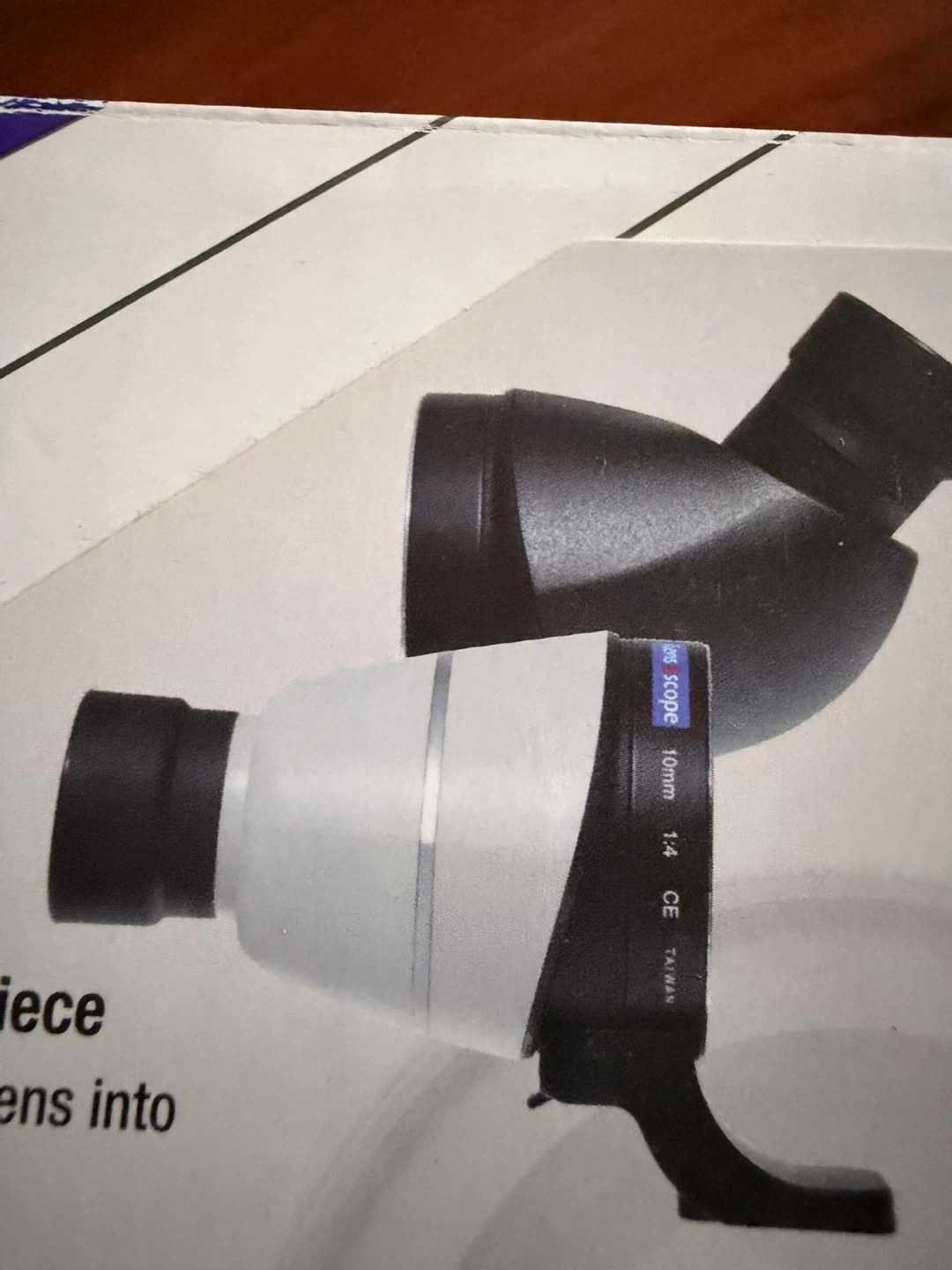 Lens2scope 10mm 1:4 Eyepiece (Nikon-F Mount) - photo 2