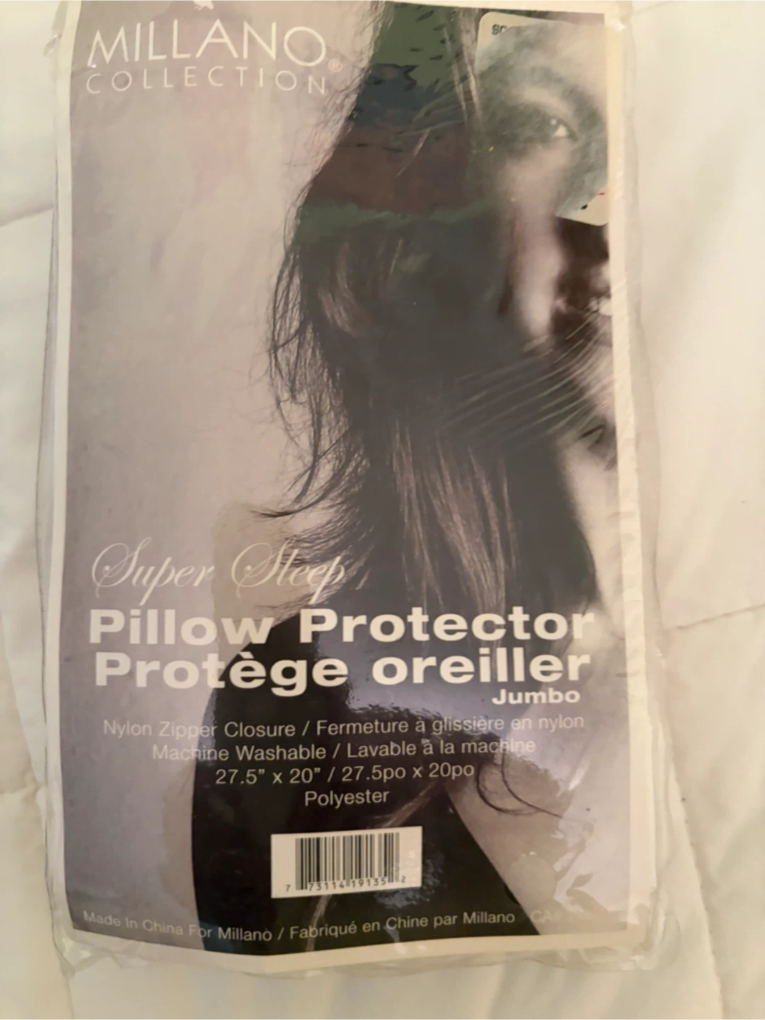 2 Millano Collection Super Sleep Pillow Protectors - Jumbo - photo 2