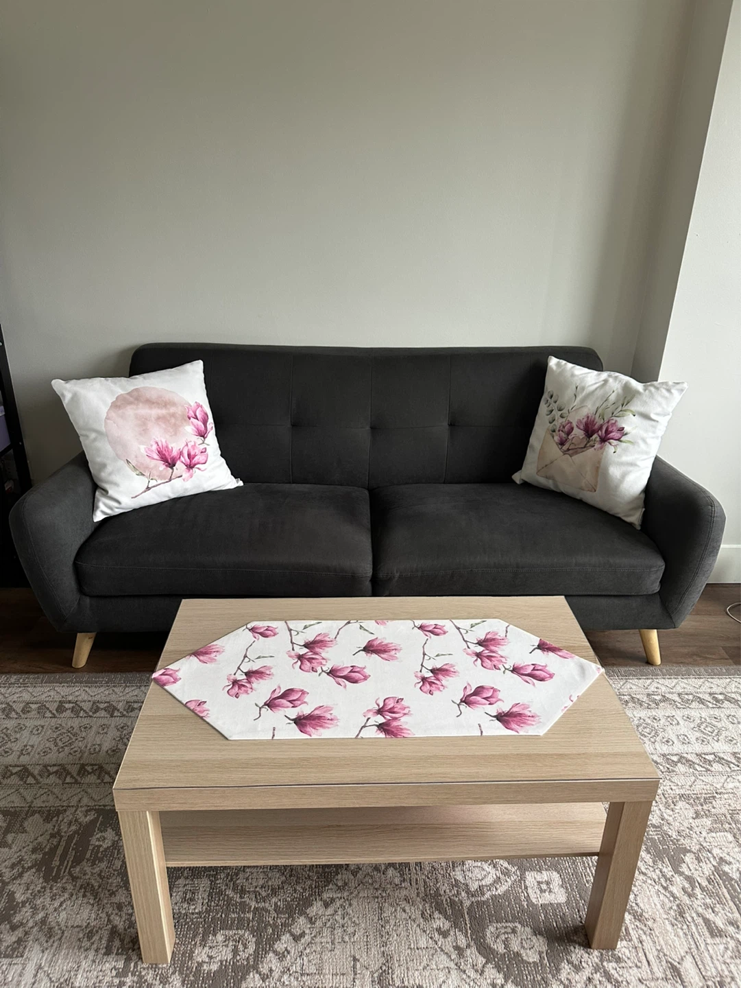 Sofa and coffee table