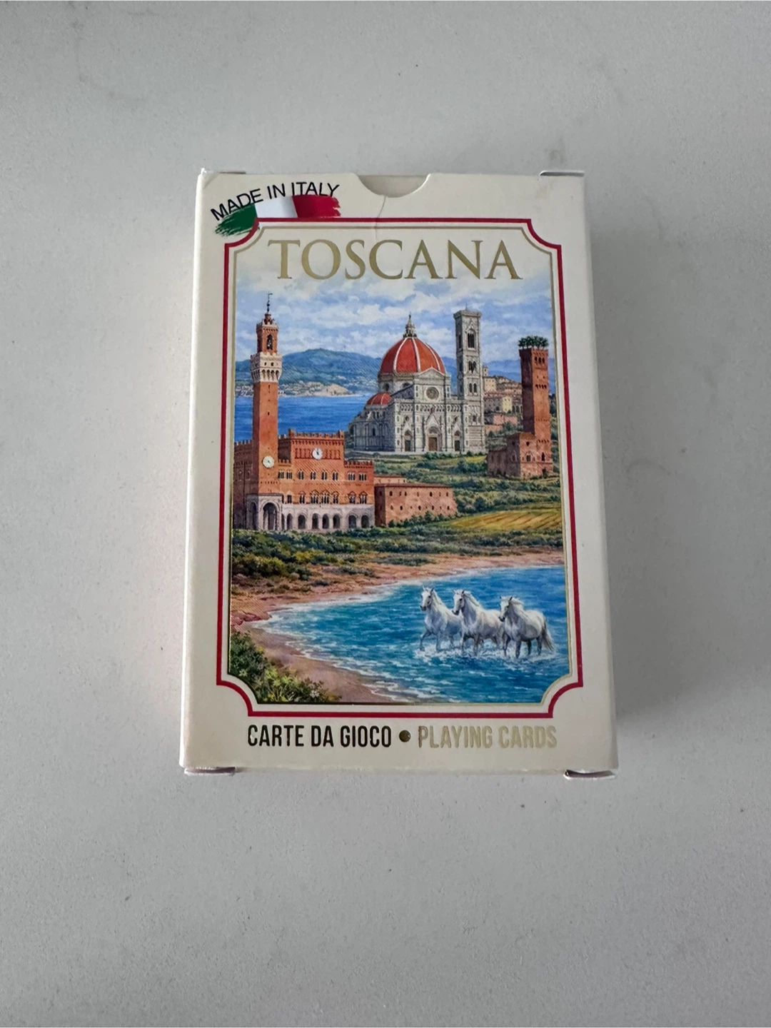 Brand New Toscana Playing Cards - Made in Italy