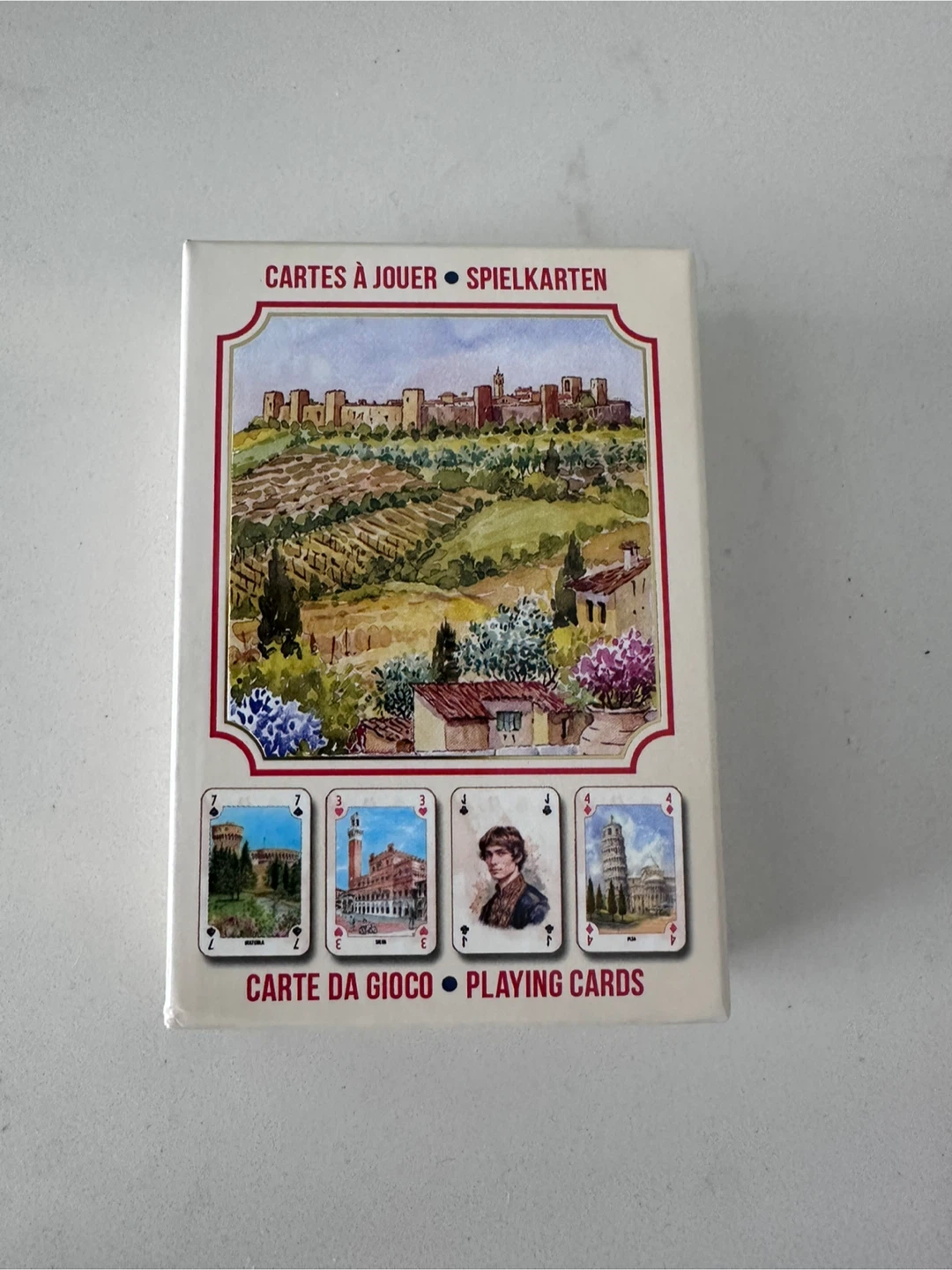 Brand New Toscana Playing Cards - Made in Italy - photo 2
