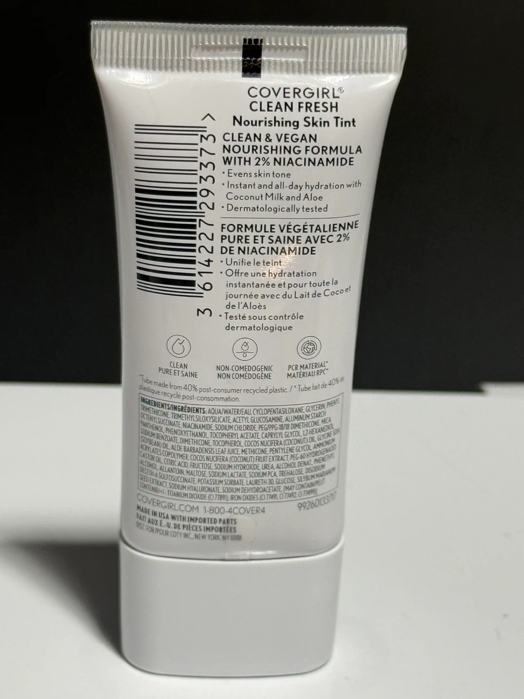 CoverGirl Clean Fresh Nourishing Skin Tint 520 Fair - photo 2
