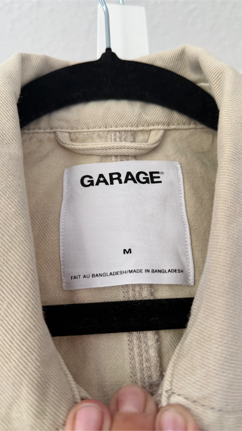 Garage Beige Cropped Jacket - photo 2