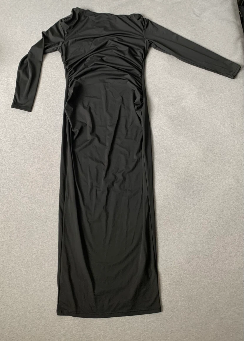 Very Long Full Sleeve Maxi Dress - Size 0XL - photo 2