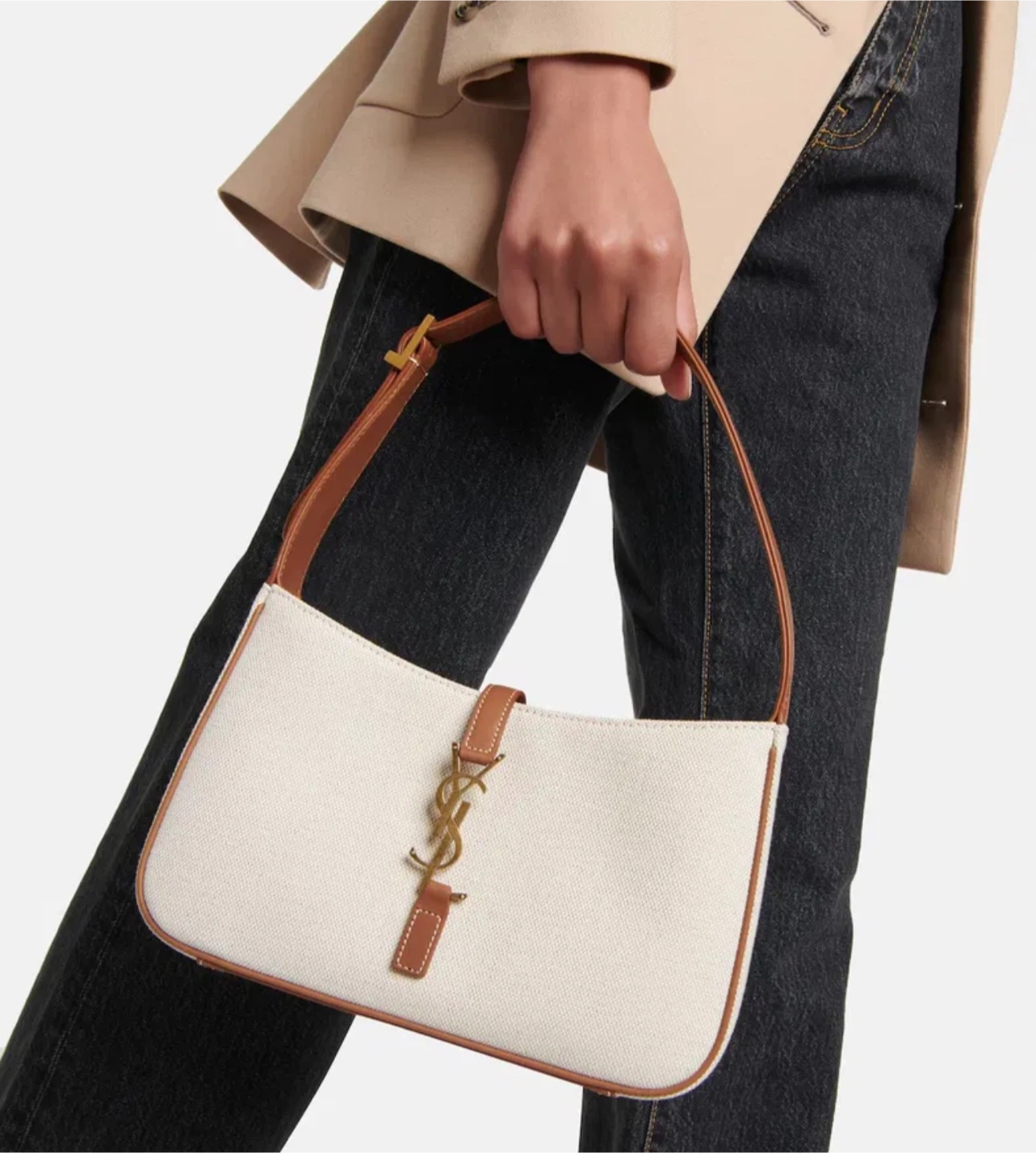 Saint Laurent Monogram Shoulder Bag - photo 4