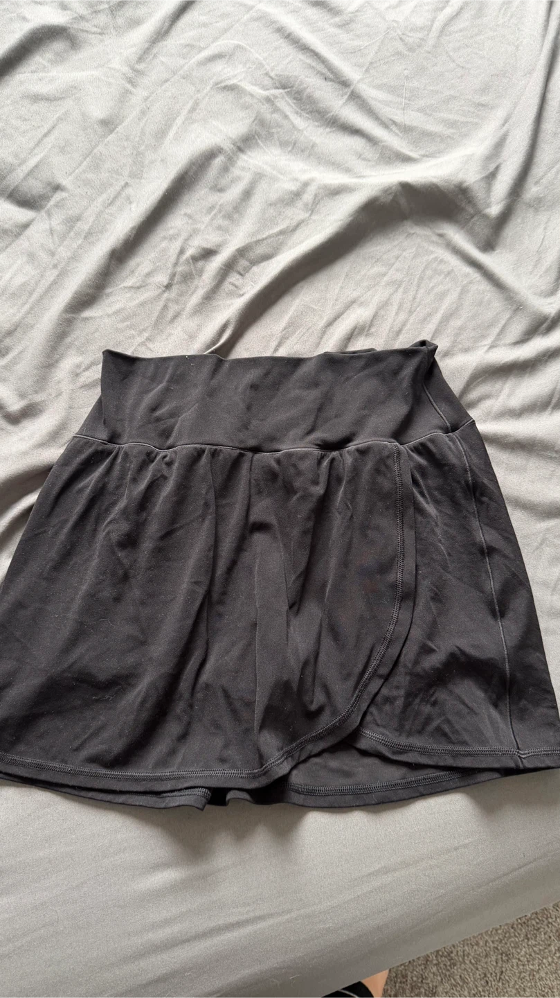 Offline by Aerie Black Athletic Skort