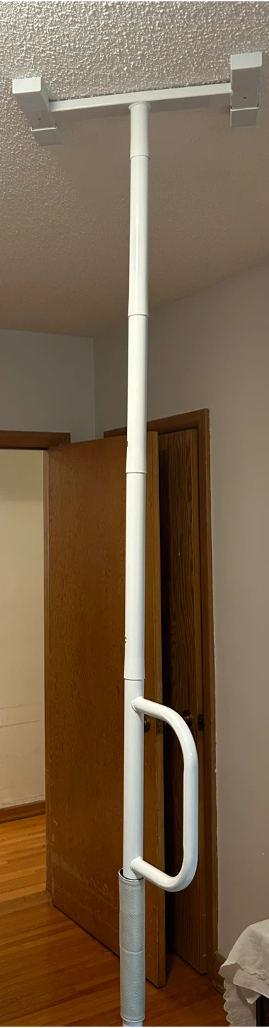 Adjustable floor to ceiling safety grab bar - photo 4