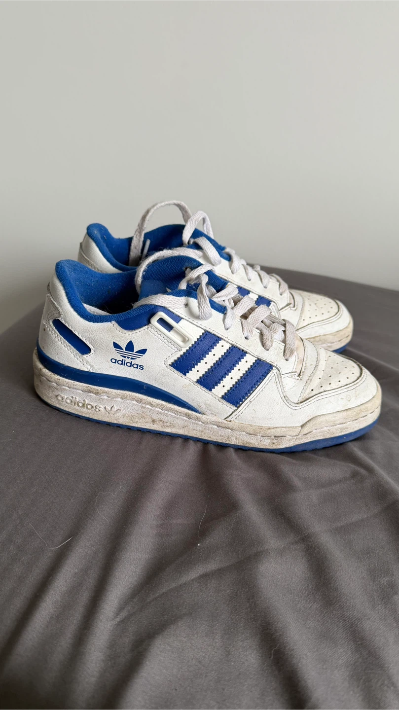 Adidas Forum Low Shoes White/Blue