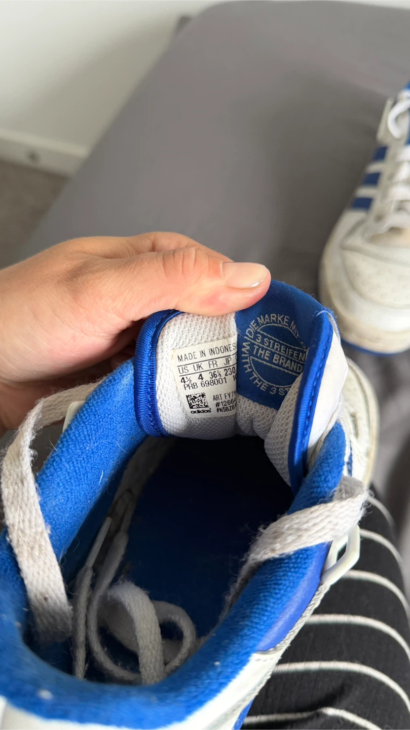 Adidas Forum Low Shoes White/Blue - photo 4