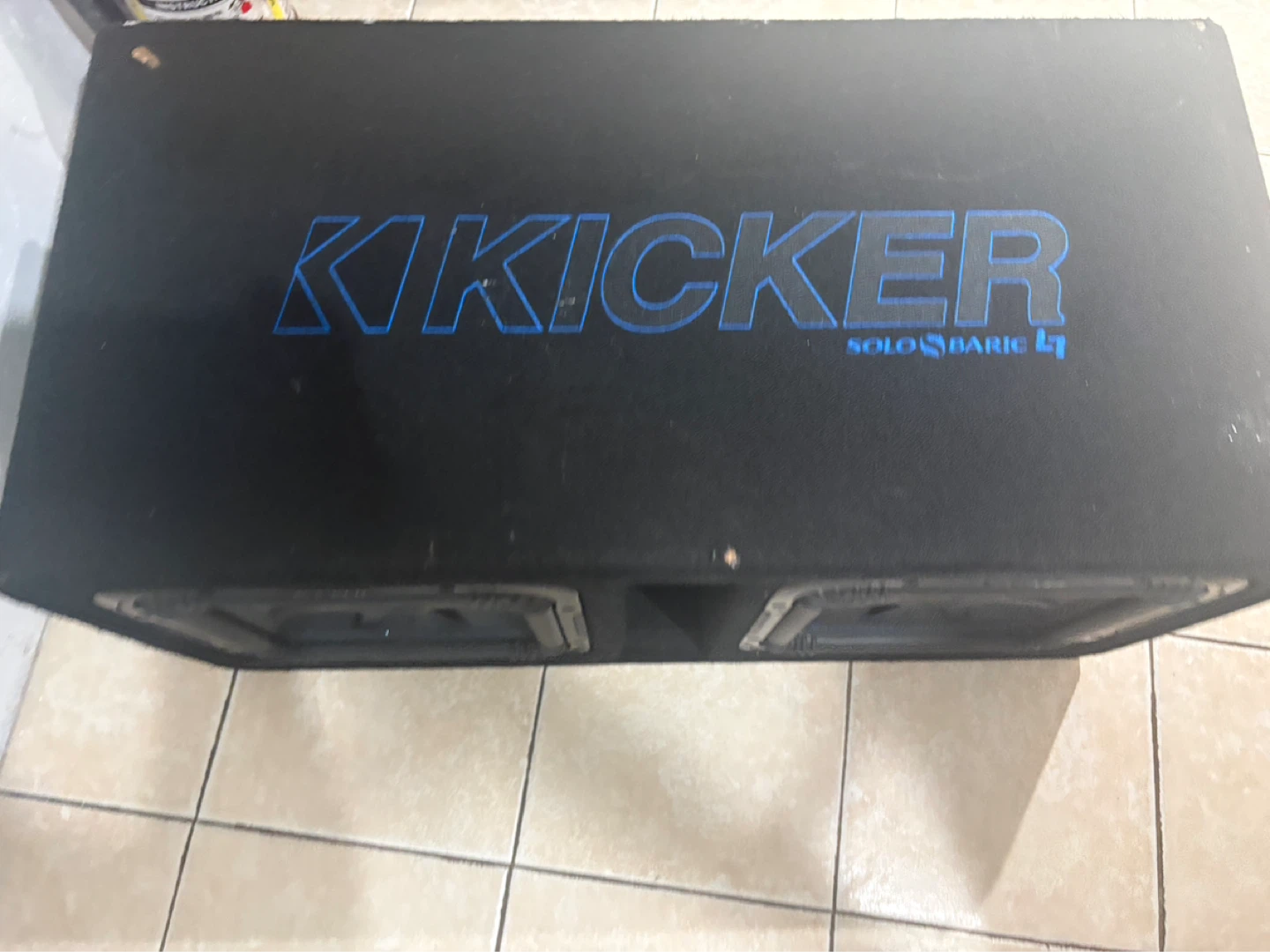 Kicker Solo-Baric L7 Dual Subwoofer Enclosure