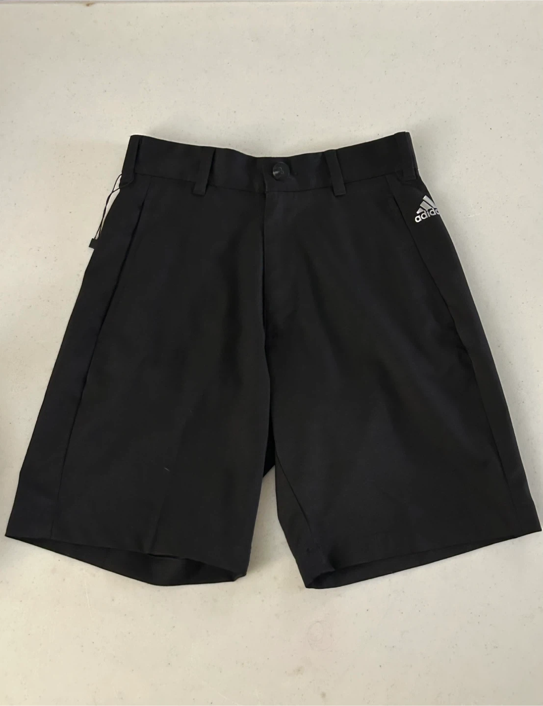 Breathable Adidas Black Golf Shorts