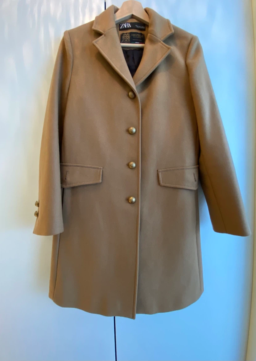 ZARA Camel Coat