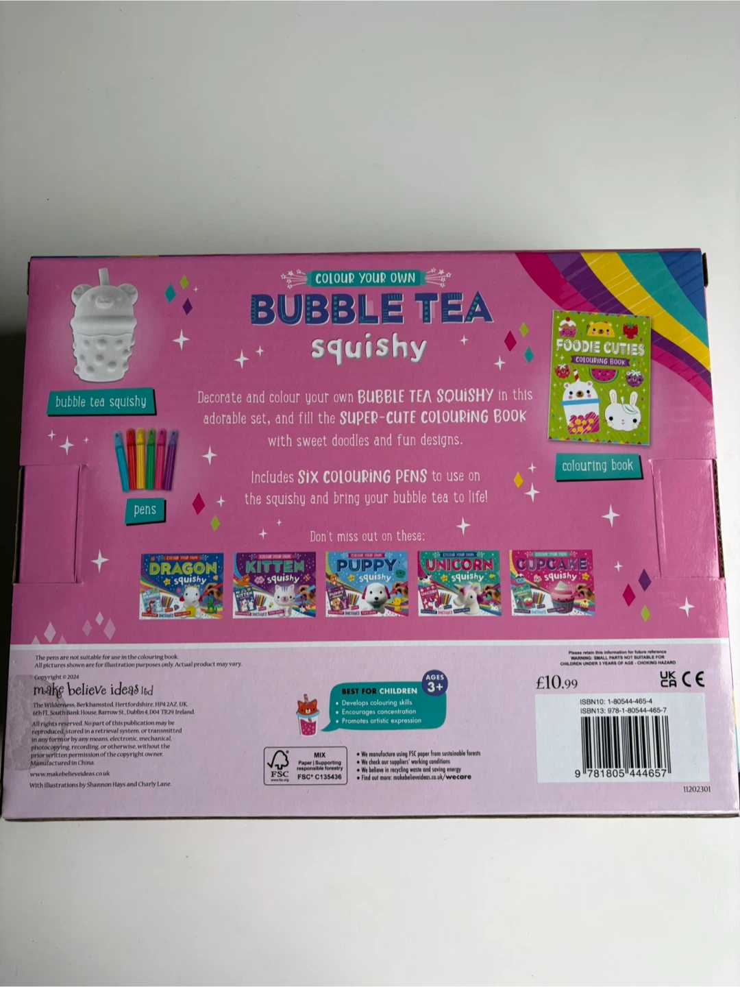 Colour Your Own Bubble Tea Squishy Kit - photo 4