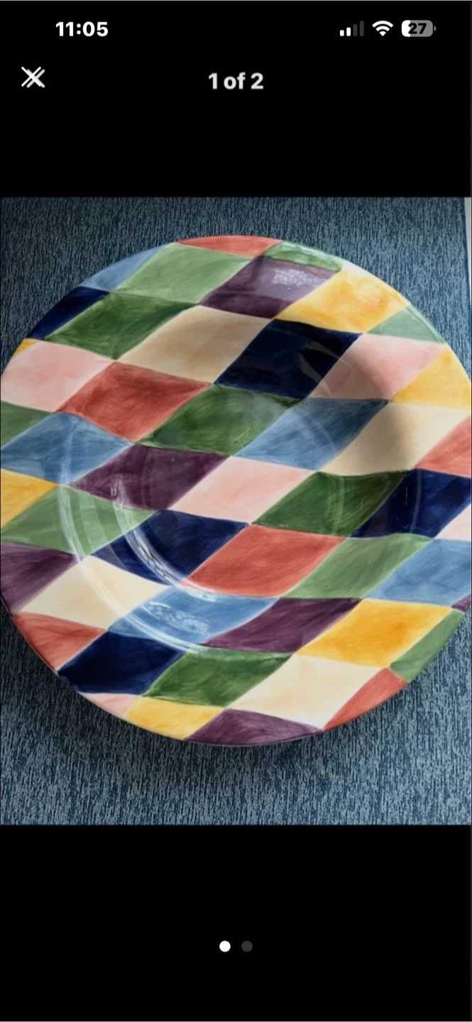 Home decor plate