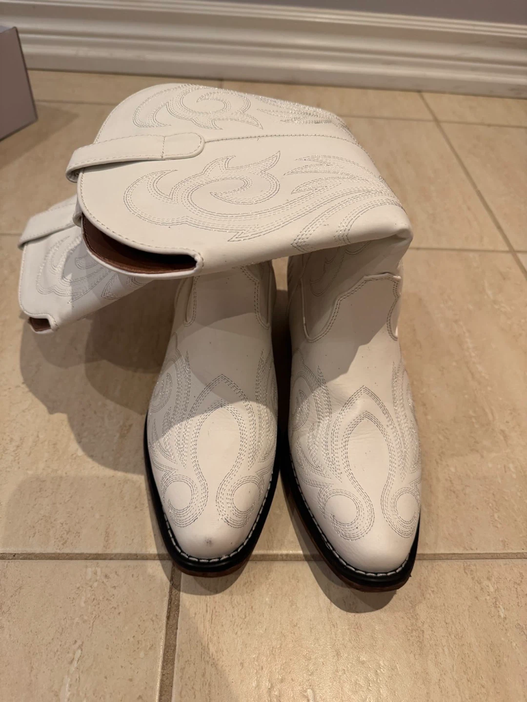White Cowboy Boots