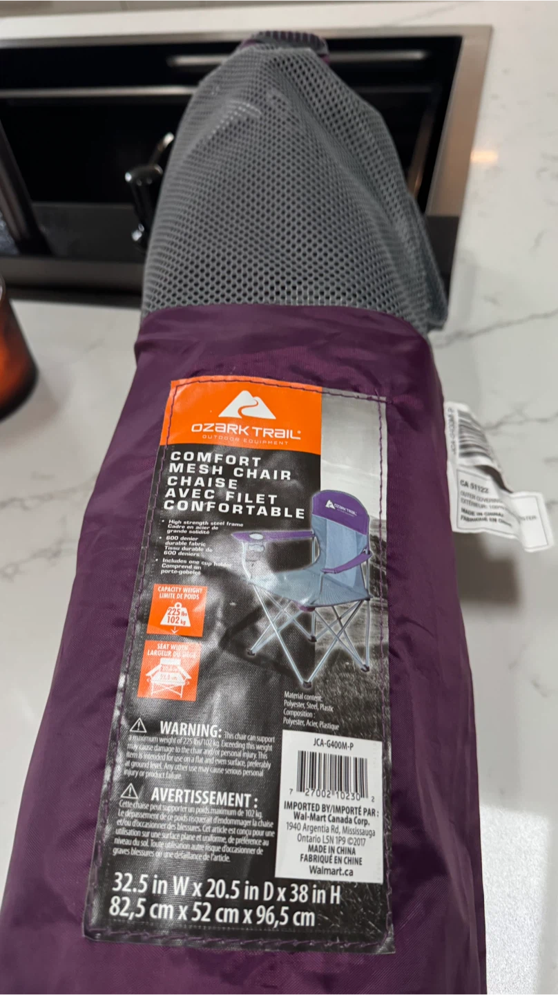 Ozark Trail Comfort Mesh Chair