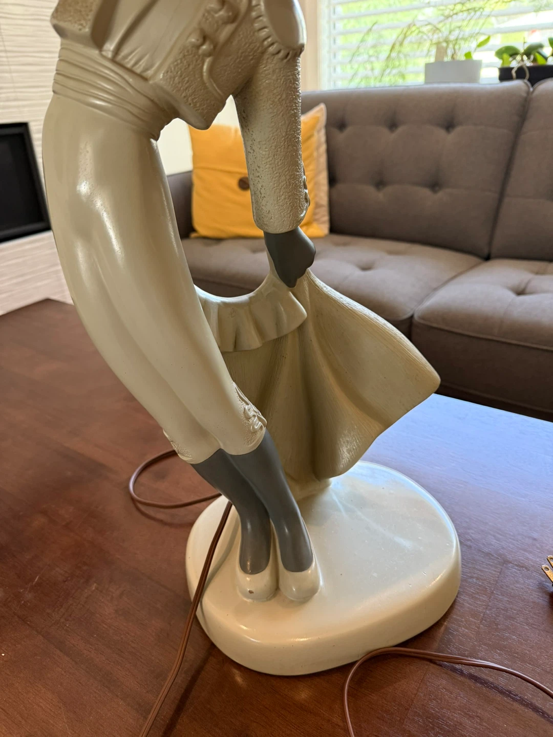 Vintage Matador Figurine Lamp Reglor of California 1951 - photo 3