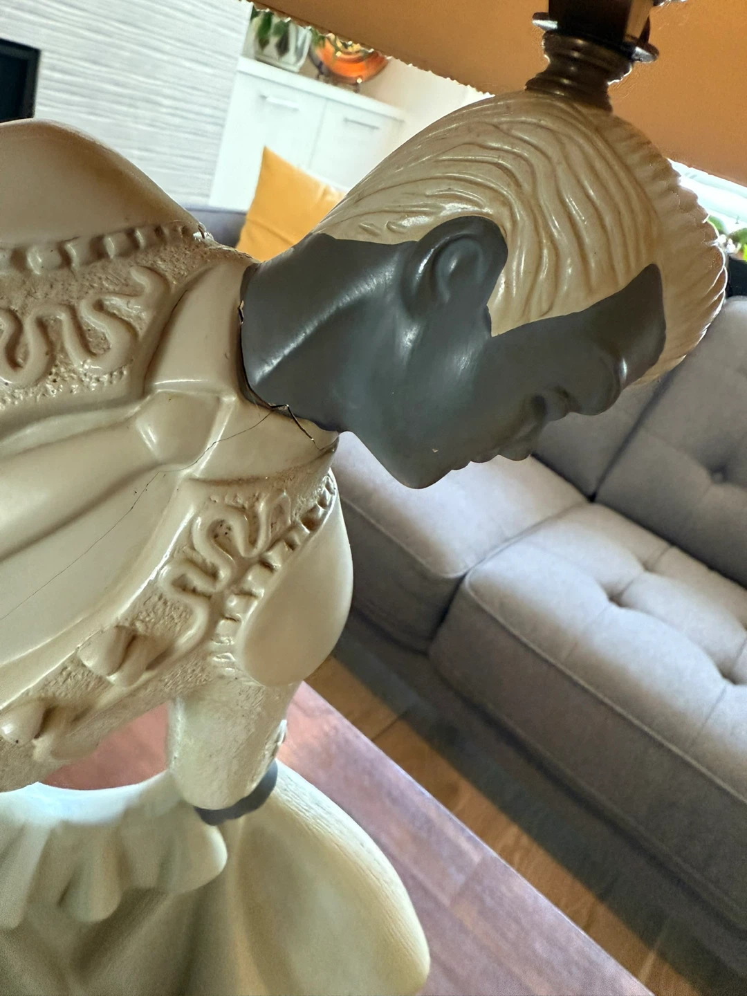 Vintage Matador Figurine Lamp Reglor of California 1951 - photo 4