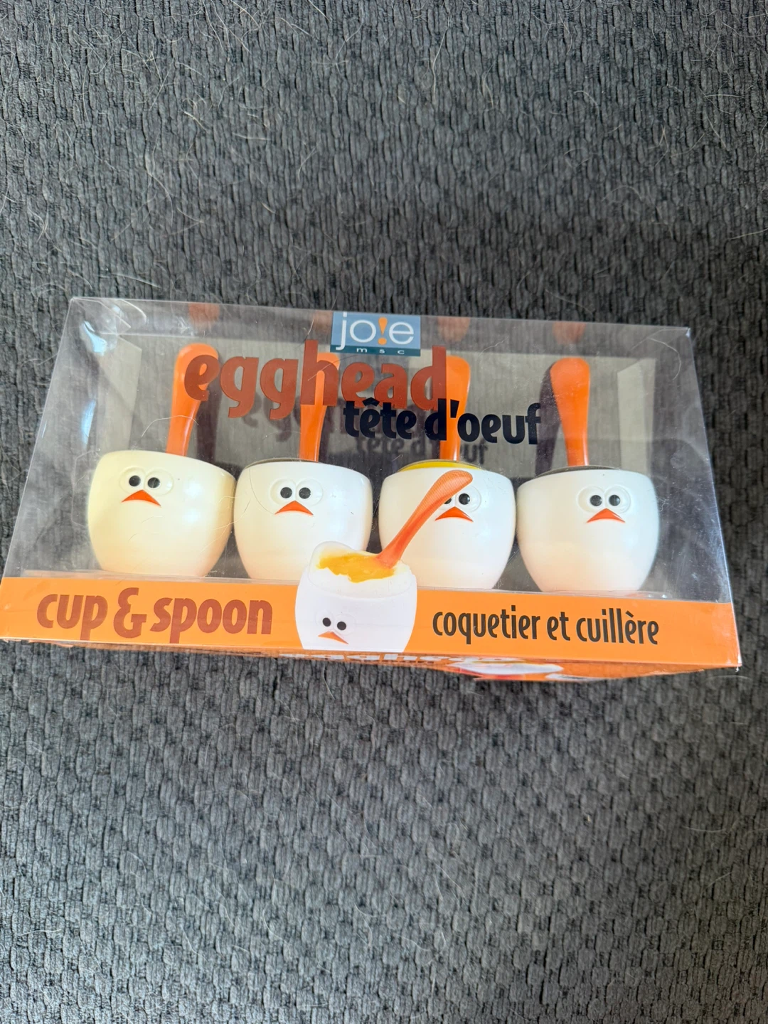 Joie Egghead Cup & Spoon Set