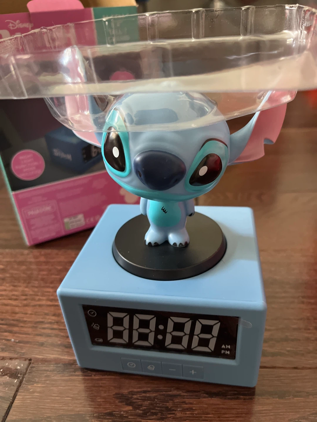 [New] Disney Stitch Alarm Clock - photo 2