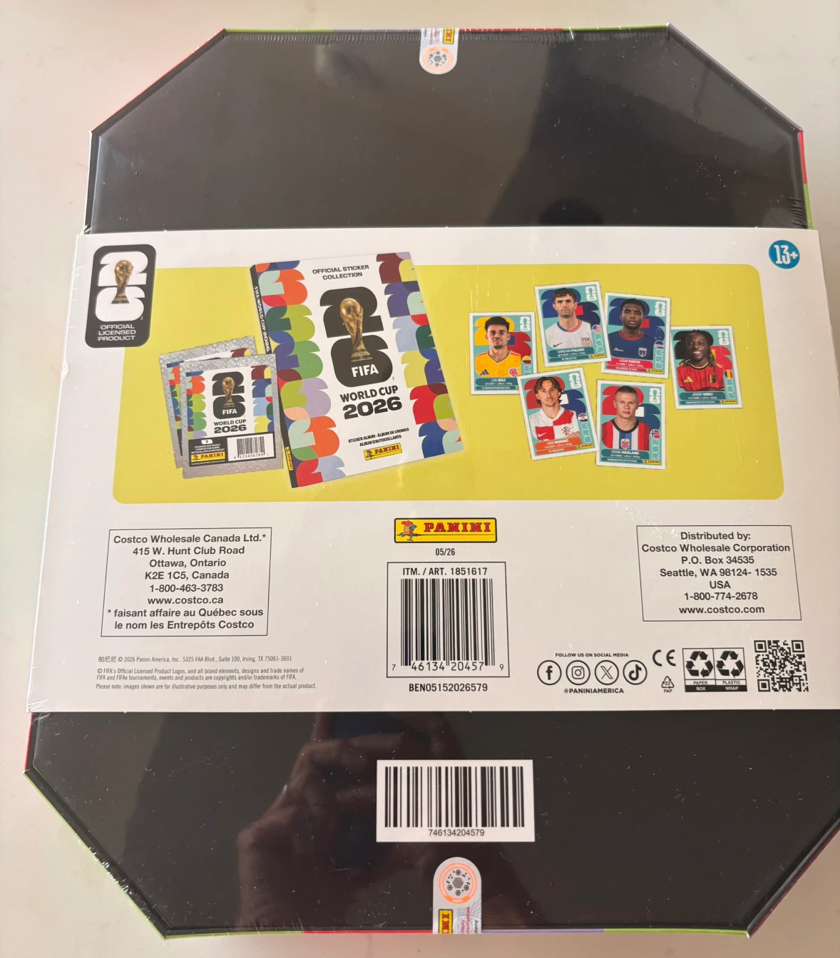 Panini FIFA World Cup 2026 Official Sticker Collection Box - photo 2