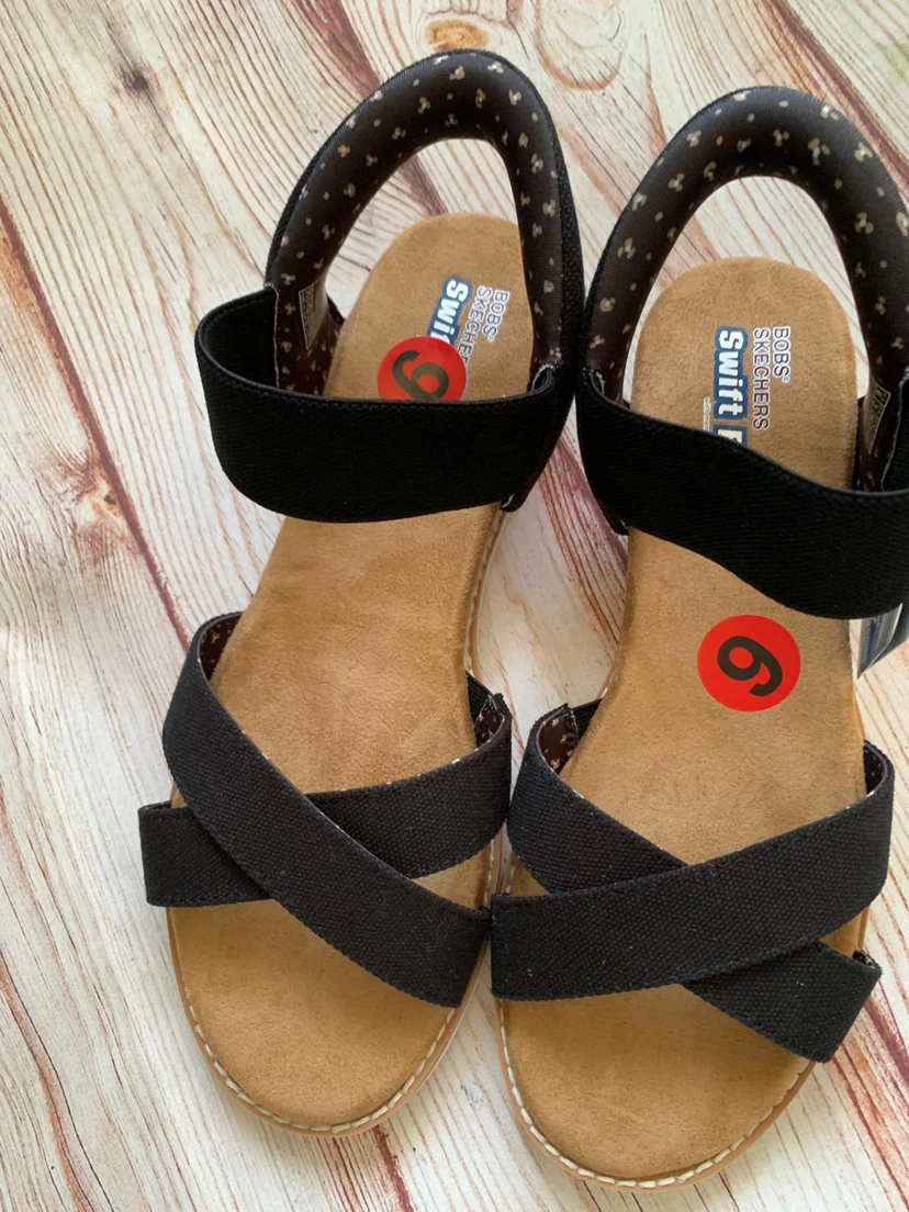 Bobs Skechers Swift Comfort Sandals Size 6 - photo 2