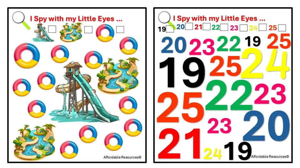 I SPY Printable Booklet - photo 4