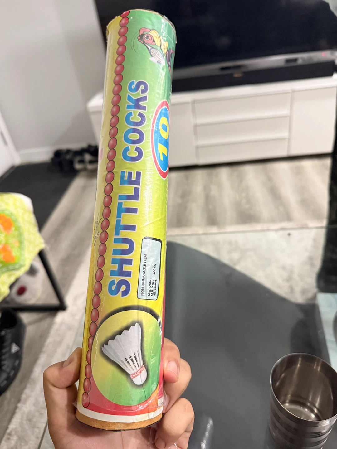 Champion Shuttle Cocks Badminton - 10 Pack