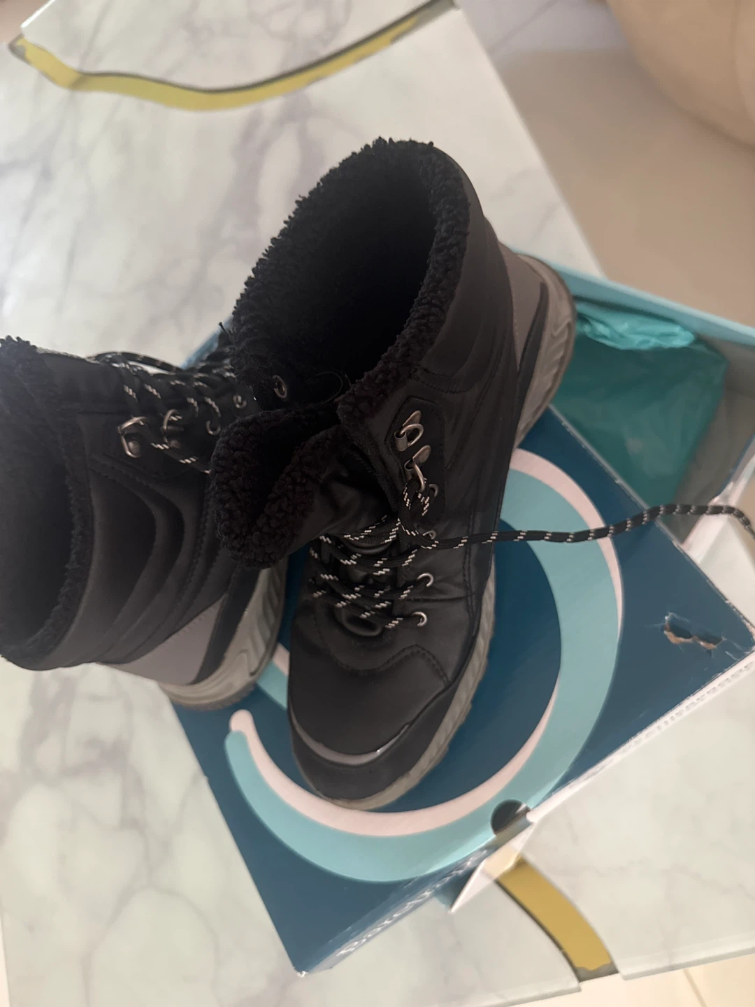 Baretraps Black Winter Boots Size 9.5M