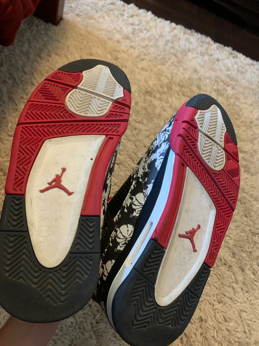 Air Jordan 4 "Dunk From Above" Sneakers Size 7 - photo 3
