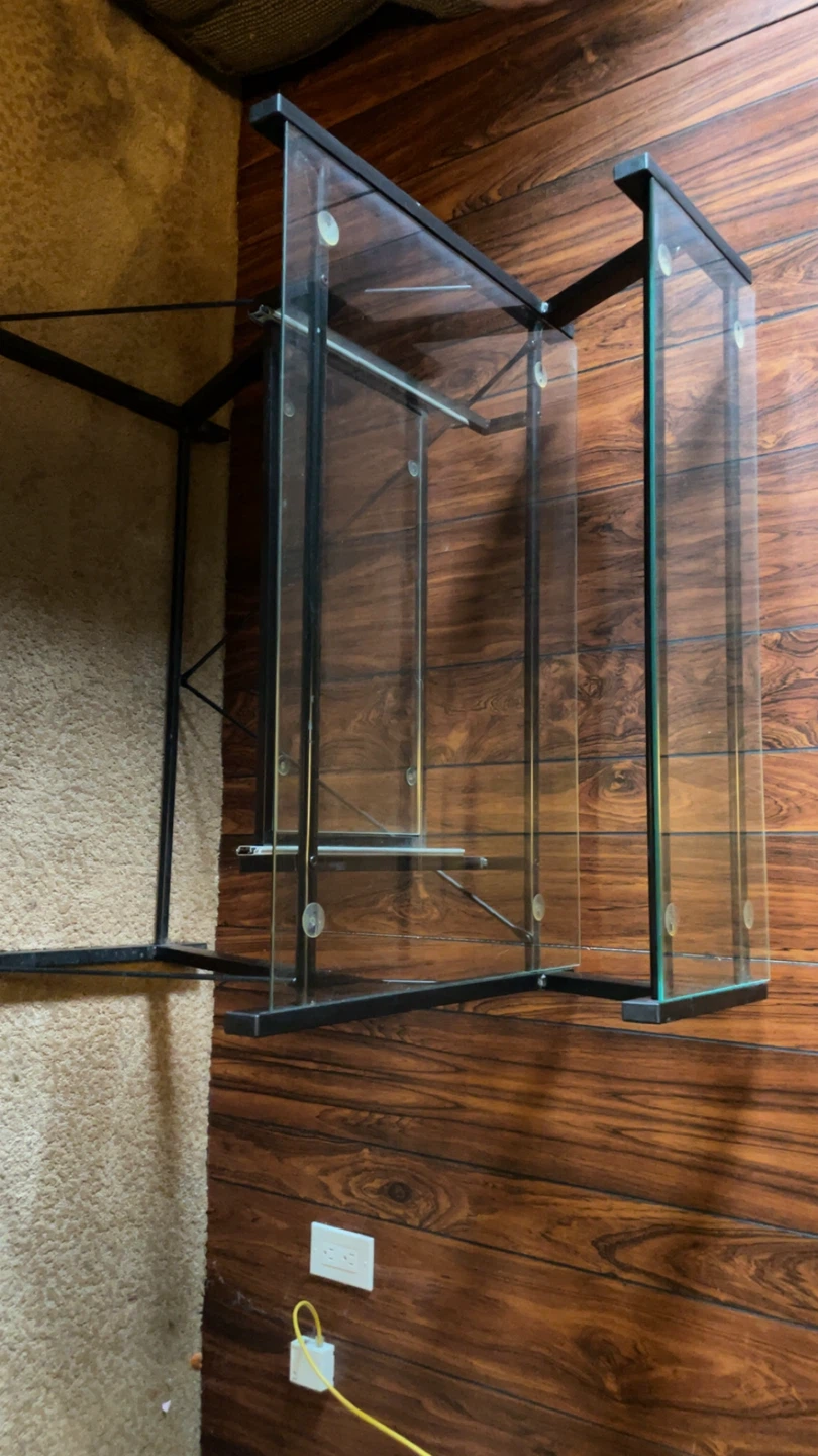 Glass Top Studio Desk