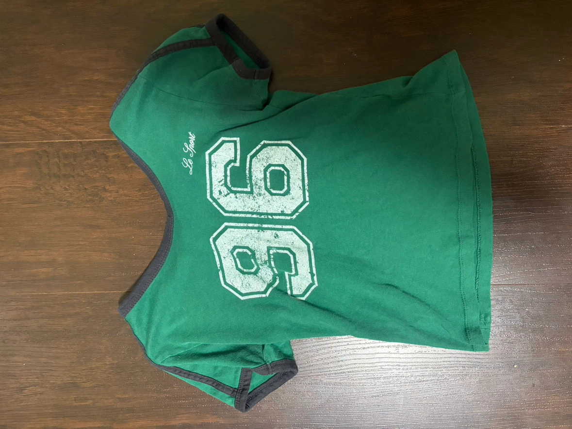 Urban Outfitters, Green 'Le Sport' T-Shirt with '96' Graphic