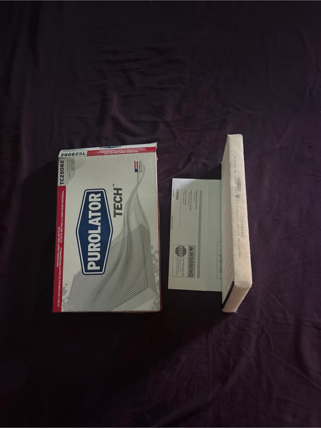 Purolator Tech TC25082 Cabin Air Filter - photo 4