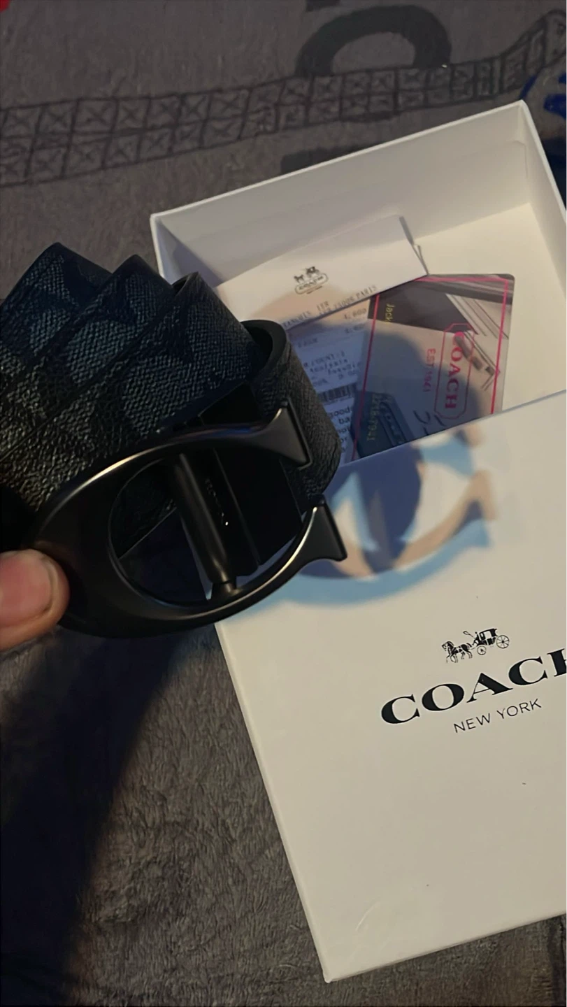 COACH Signature Belt