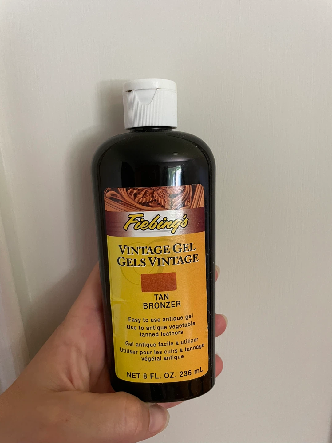 Fiebing's Vintage Gel 8oz Tan Bronzer