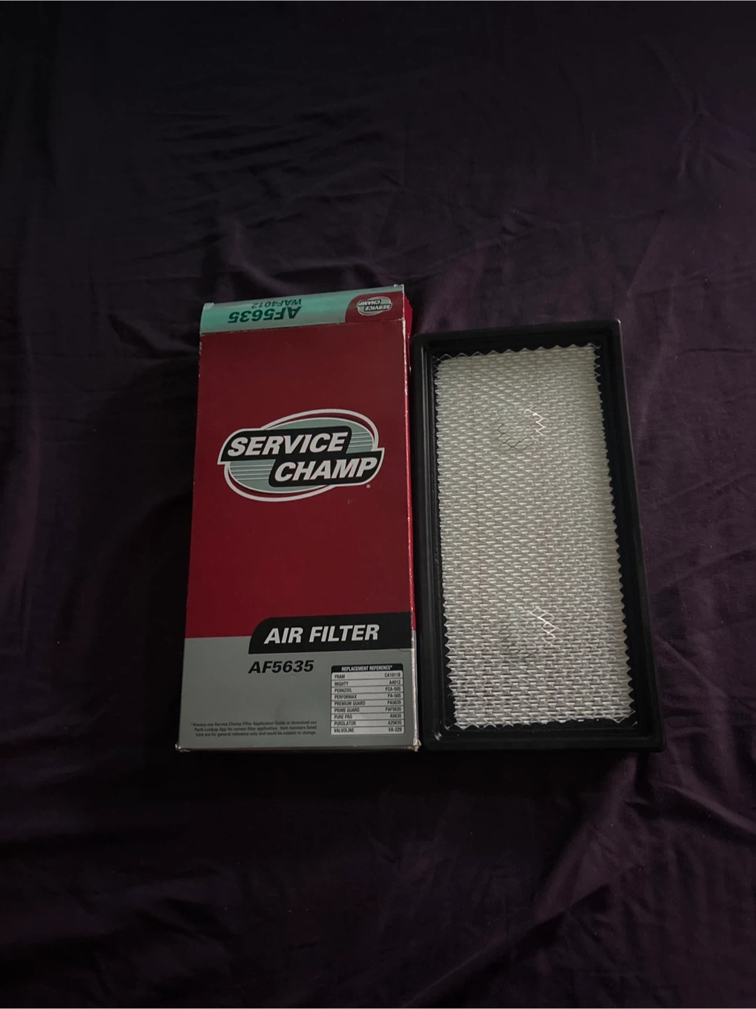 Service Champ AF5635 Air Filter - photo 3