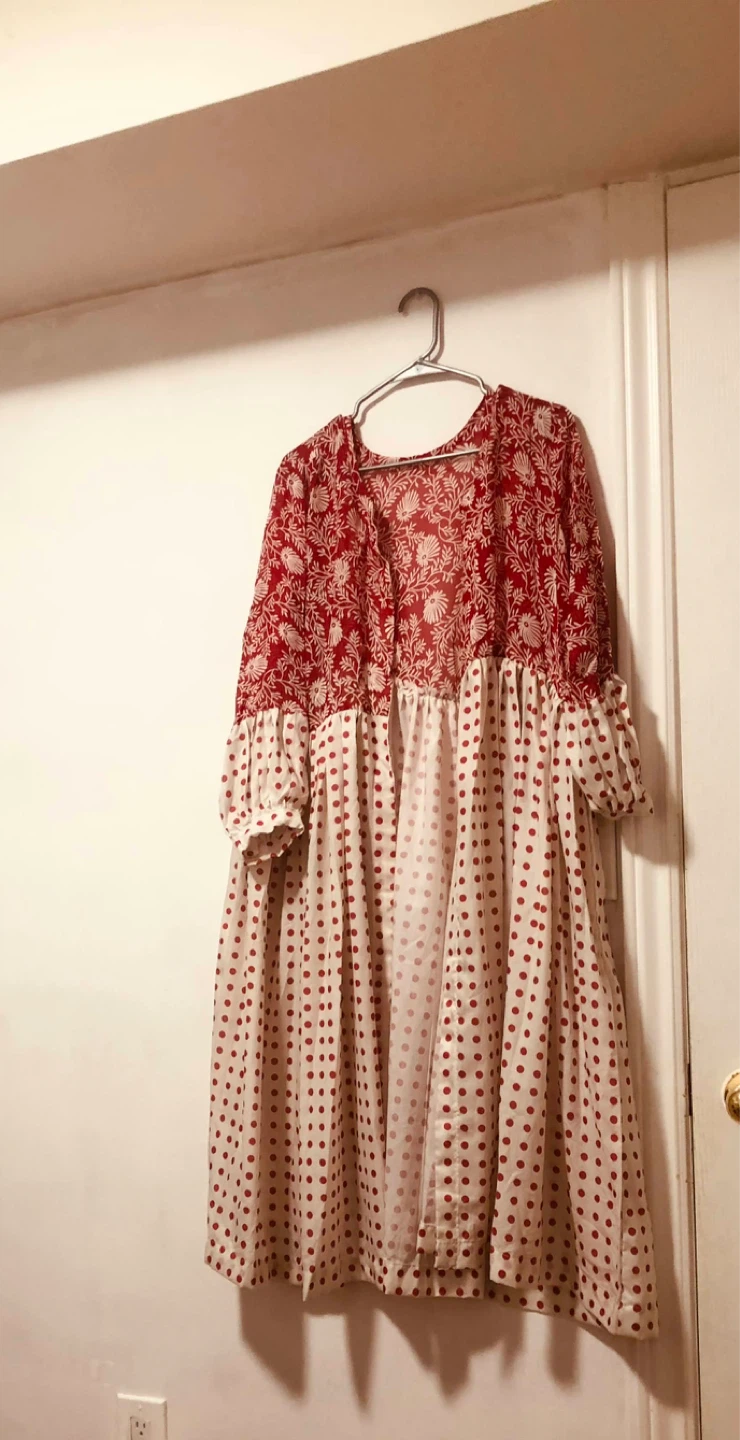 Red and White Polka Dot  Dress🧡🧡🧡🧡🧡🧡🧡 - photo 4