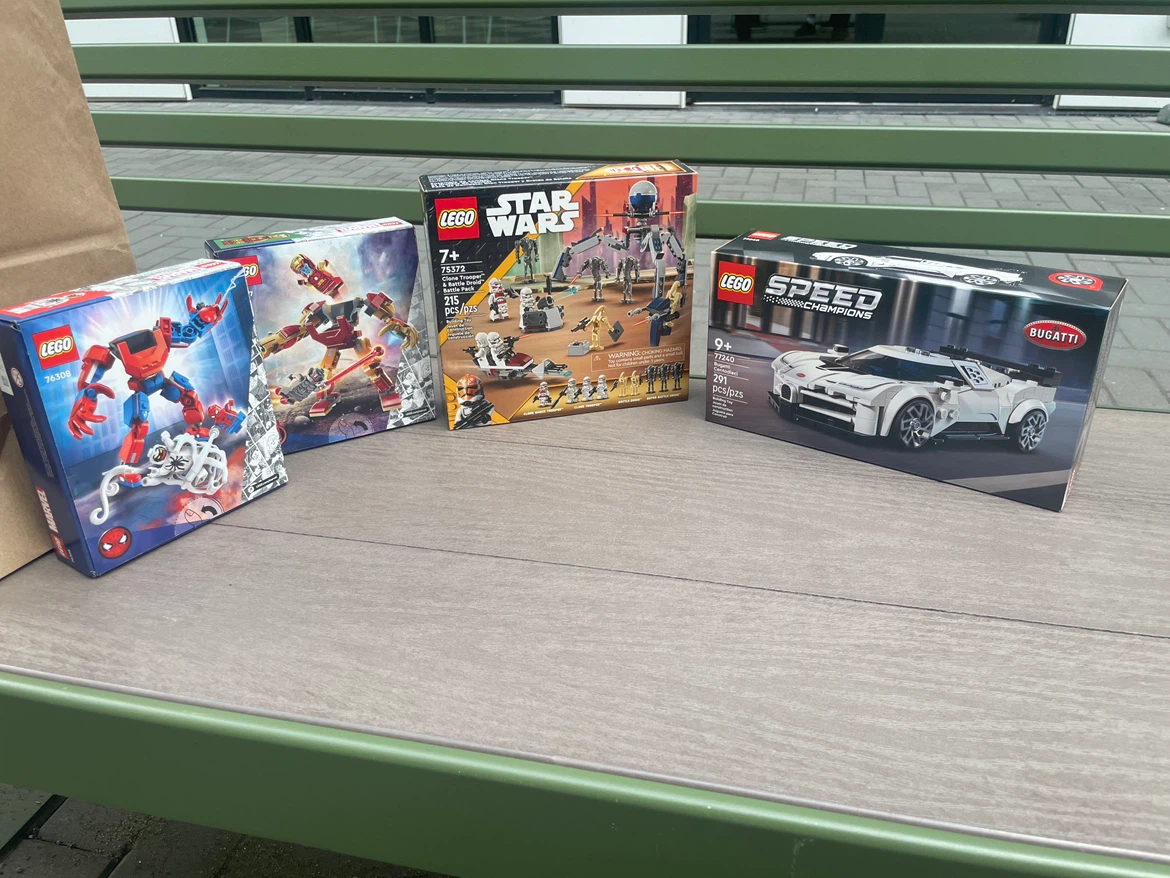 LEGO Star Wars, Marvel, and Speed Champions Sets