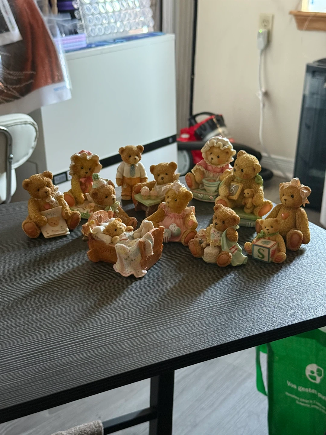 Collection of Teddy Bear Figurines