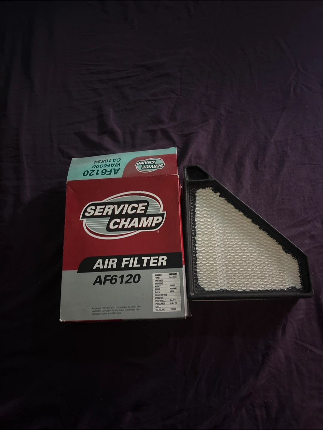 Service Champ AF6120 Air Filter