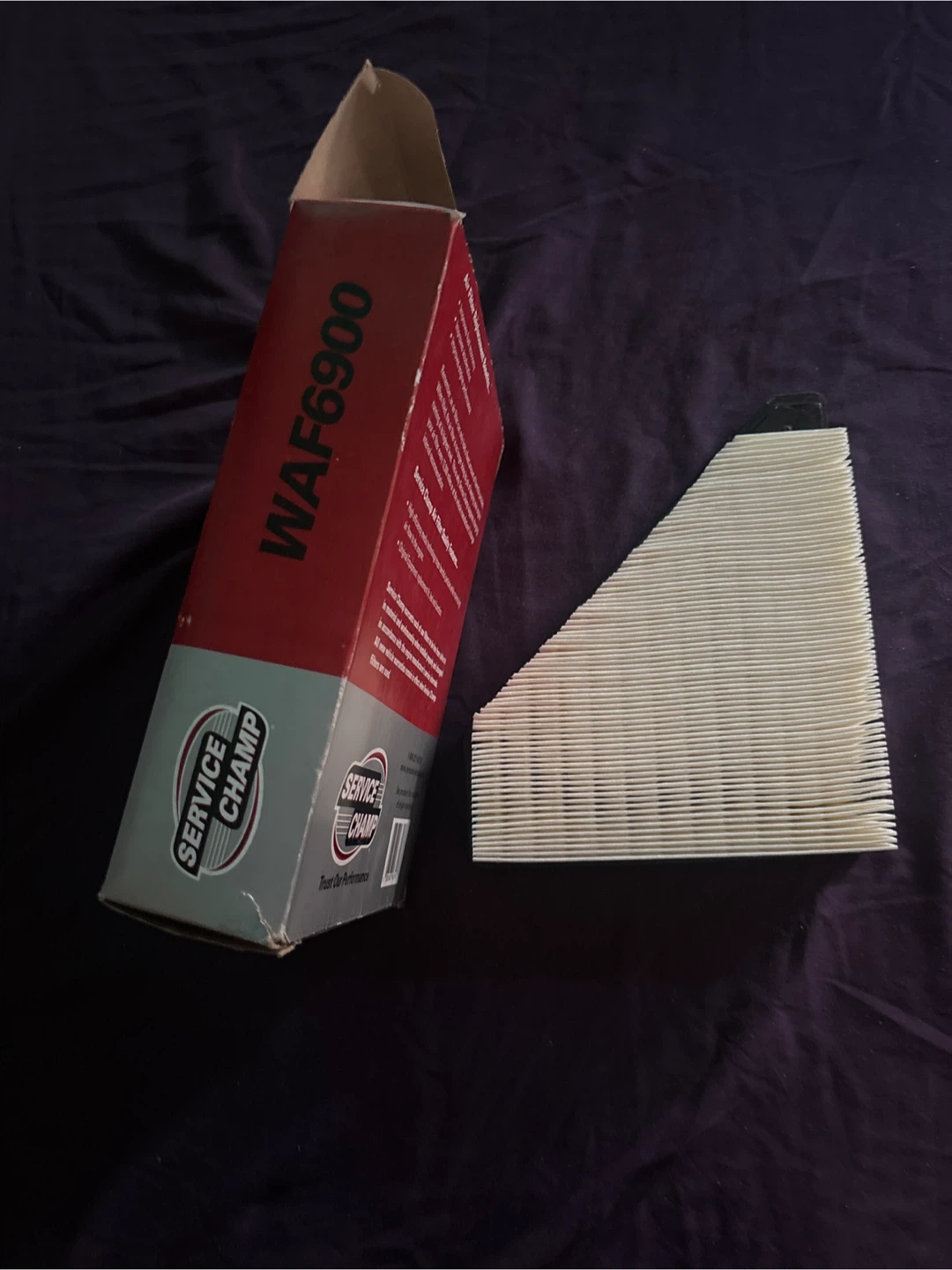 Service Champ AF6120 Air Filter - photo 3