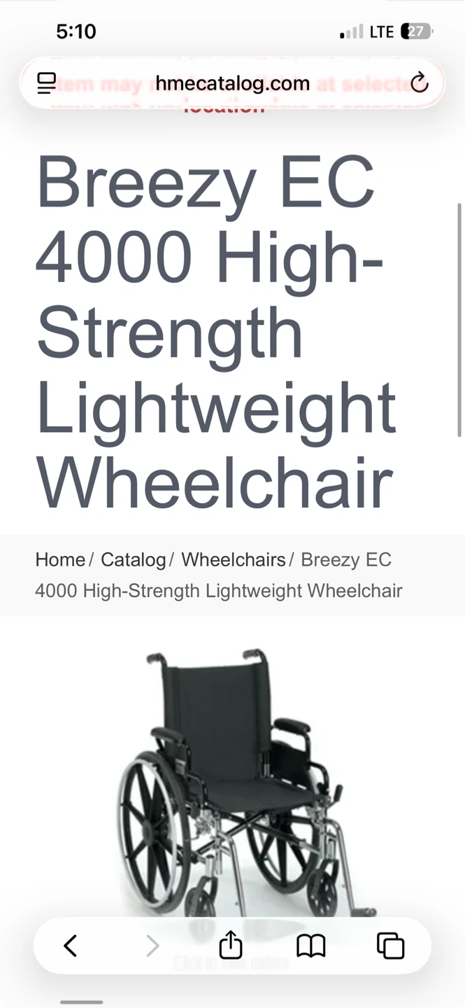 Lightweight wheelchair