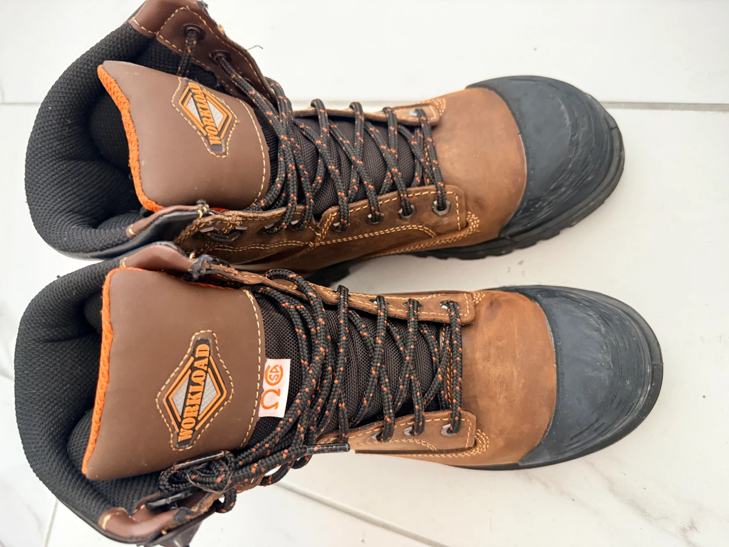 Workload Men's Steel Toe Work Boots Size 7 (Like New!) - photo 2