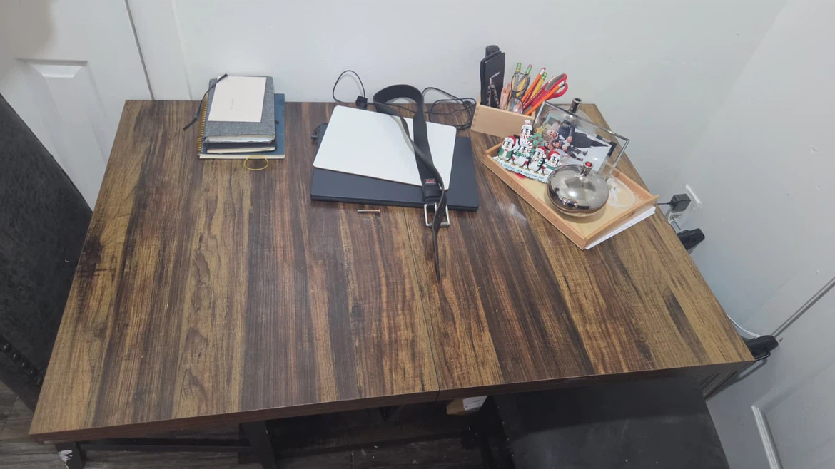 Rustic Wood Dining Table Square - photo 2