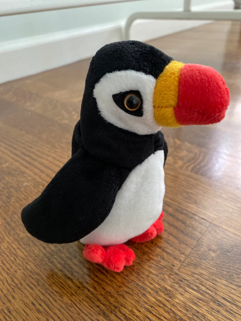 Beanie Baby Puffin Plush Toy - photo 2