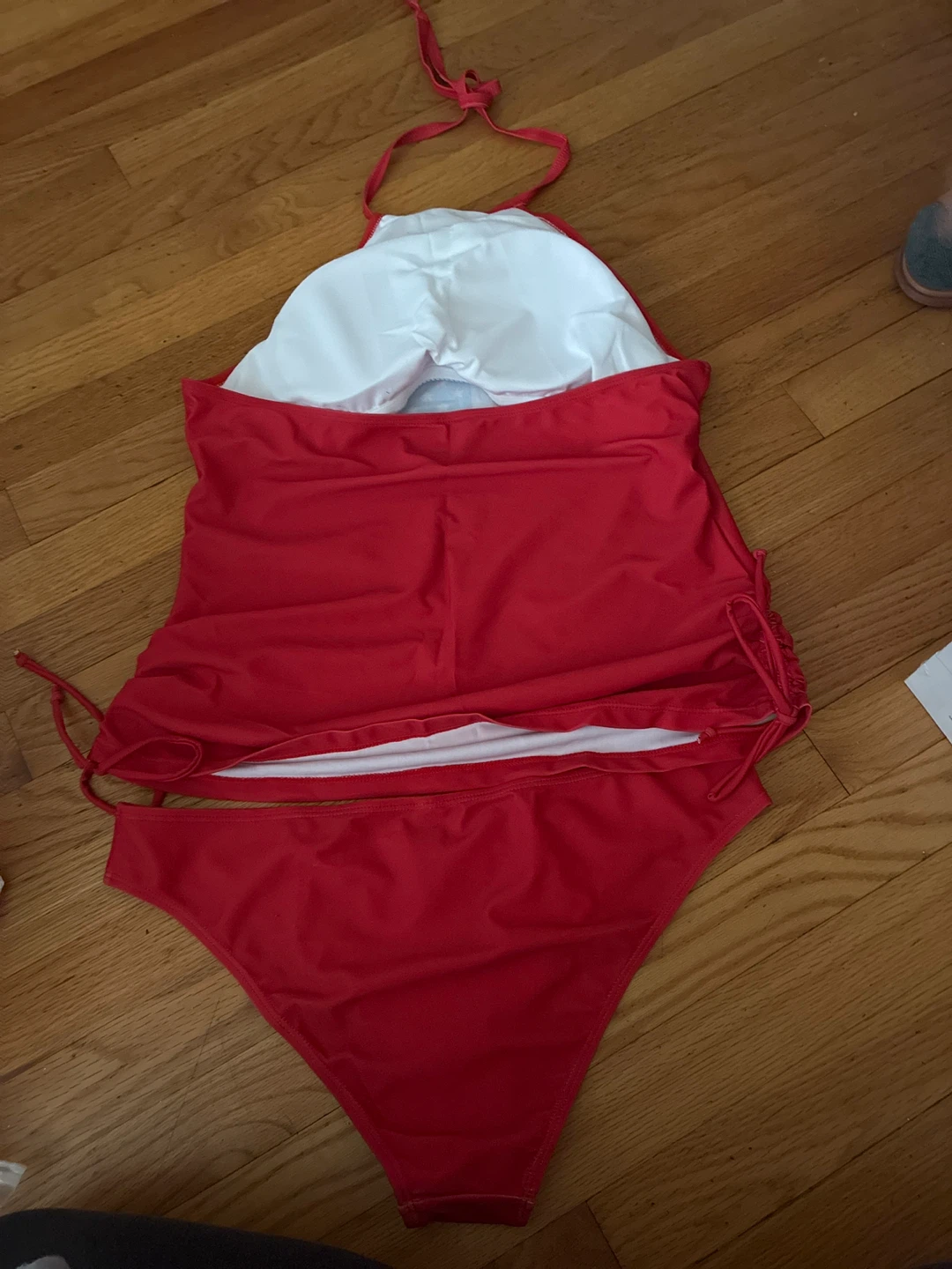 Red American Flag Print Bikini Set XXL - photo 4