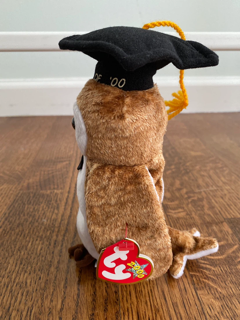 Beanie Baby Class of '00 Owl Plush - photo 2
