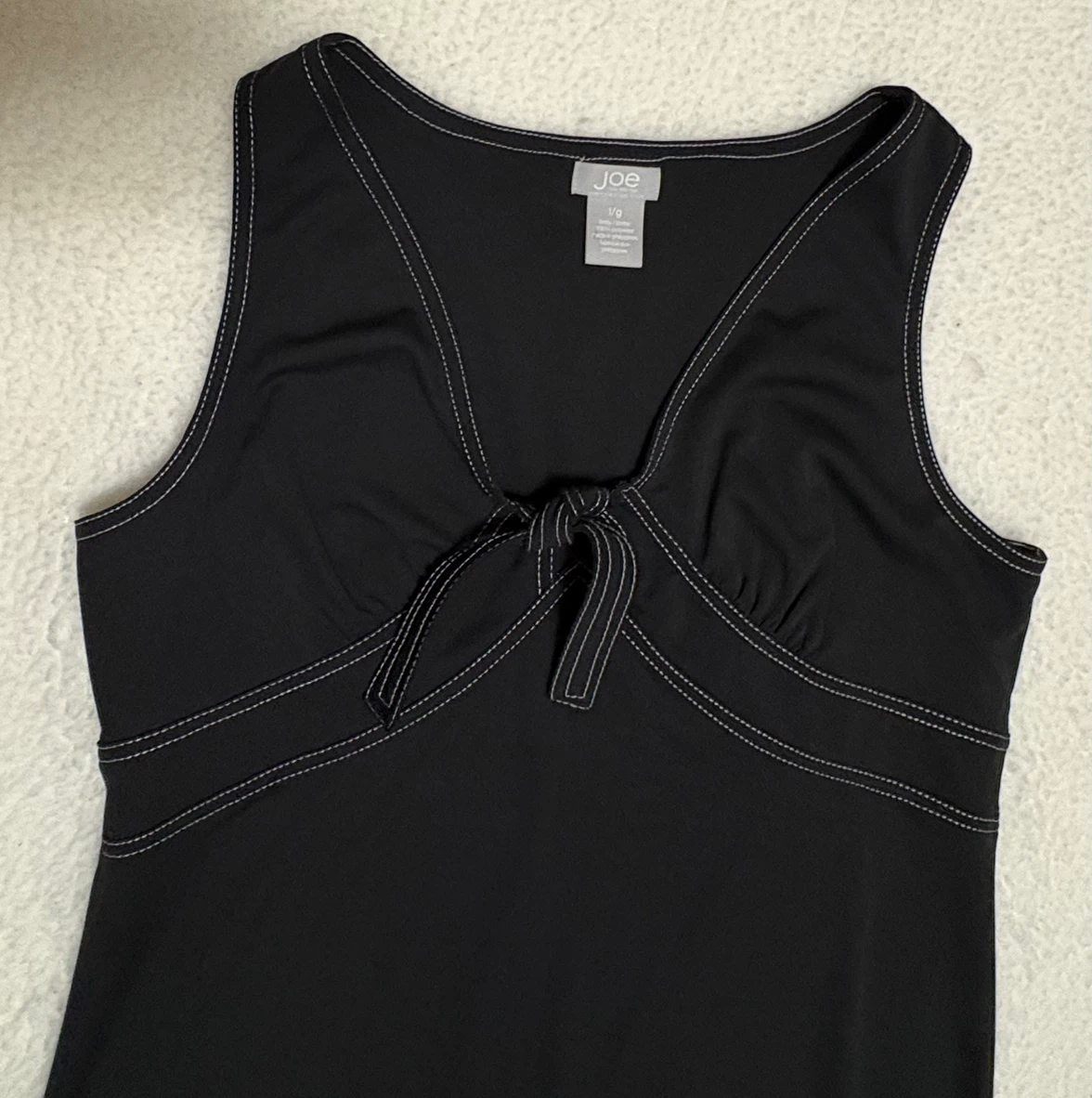 JOE Fresh Sleeveless A-Line Dress with White Stitching  Size L - photo 2