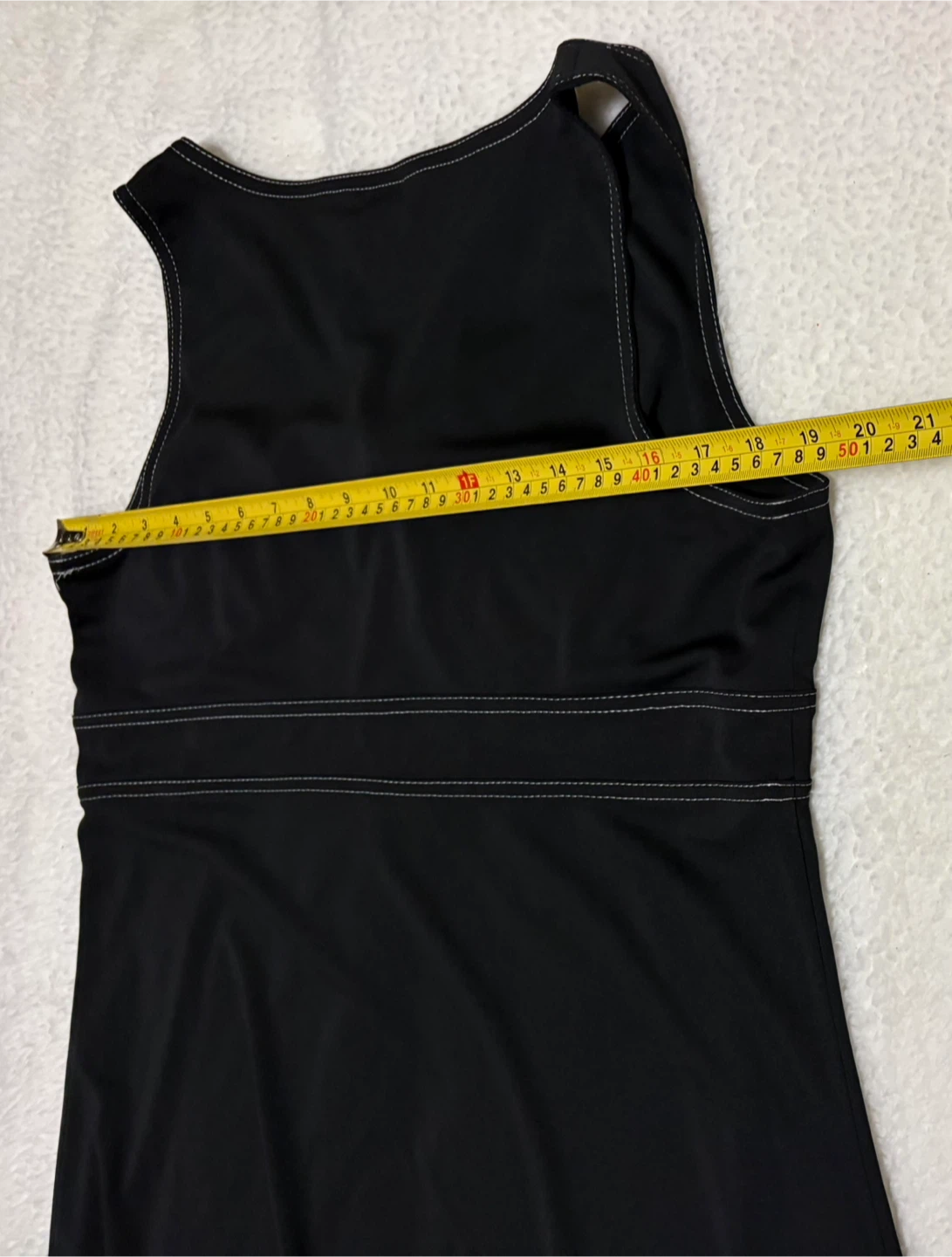 JOE Fresh Sleeveless A-Line Dress with White Stitching  Size L - photo 4