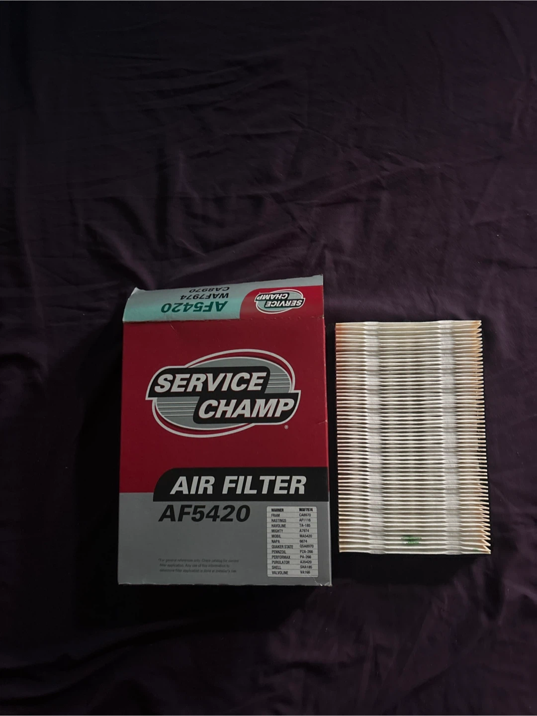 Service Champ AF5420 Air Filter